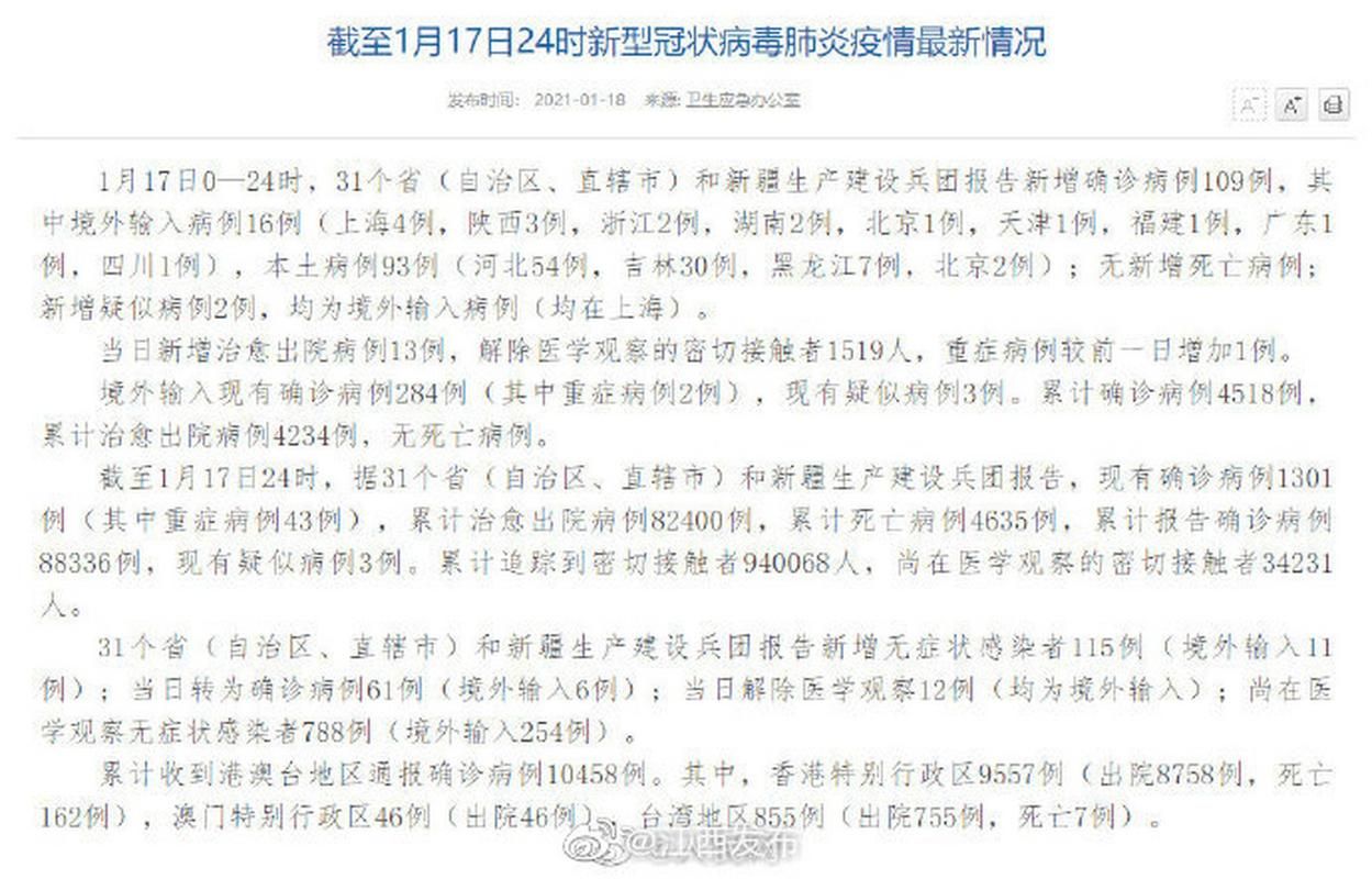 31省区市新增重症24例咸丰县1例_咸丰疫情最新消息今天