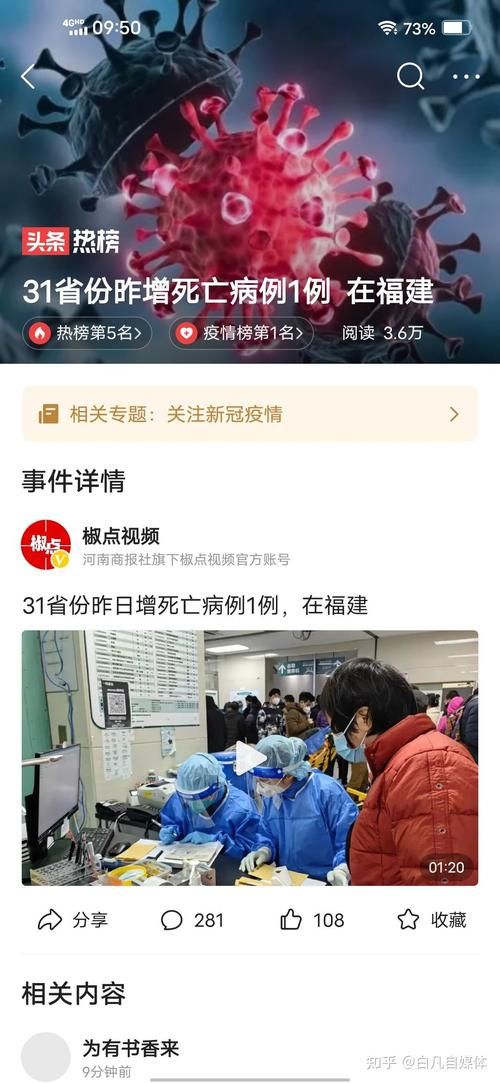 31省份新增4例死亡病例涉26省:全国新增死亡病例