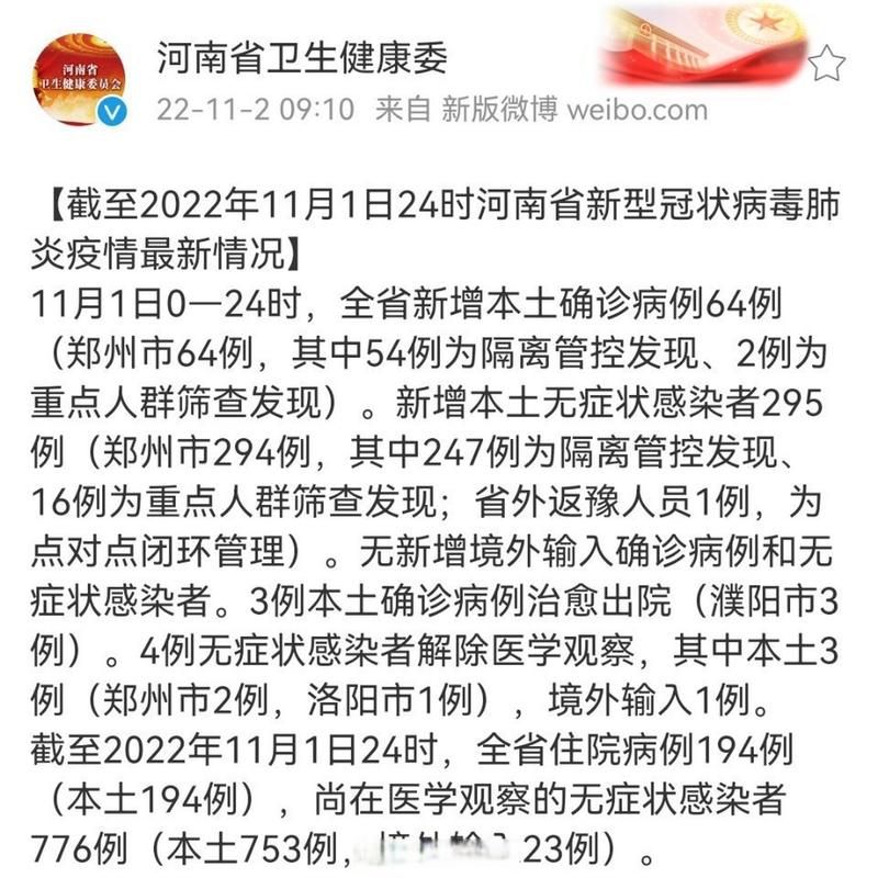  河南省洛阳市现有本土确诊19例:河南洛阳新增一例