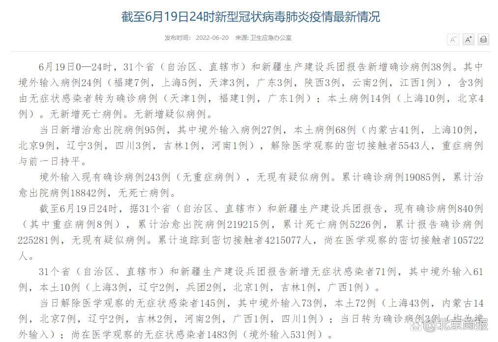 全国新增5例重症涉1省/全国新增病人