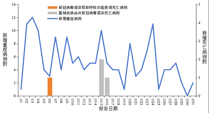  31省新增死亡病例21例:新增死亡15例