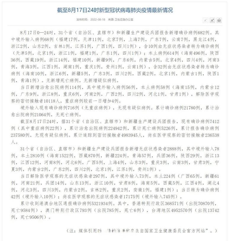 【五指山市7月18日无新增死亡病例_五指山新型肺炎疫情最新消息】