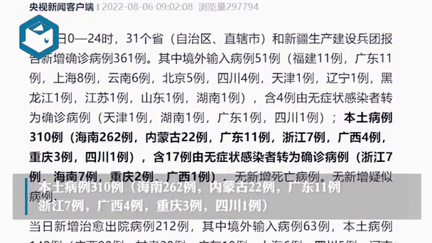 31省区市新增4例均为境外输入/31省区市新增8例境外输入