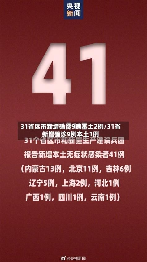 31个省份8月3日最新疫情数据(8月3日31省新增确诊)