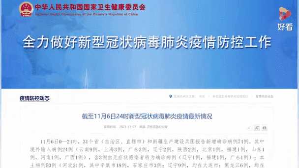 31省市新增确诊21例均为境外输入(31省区市新增11例境外输入确诊)