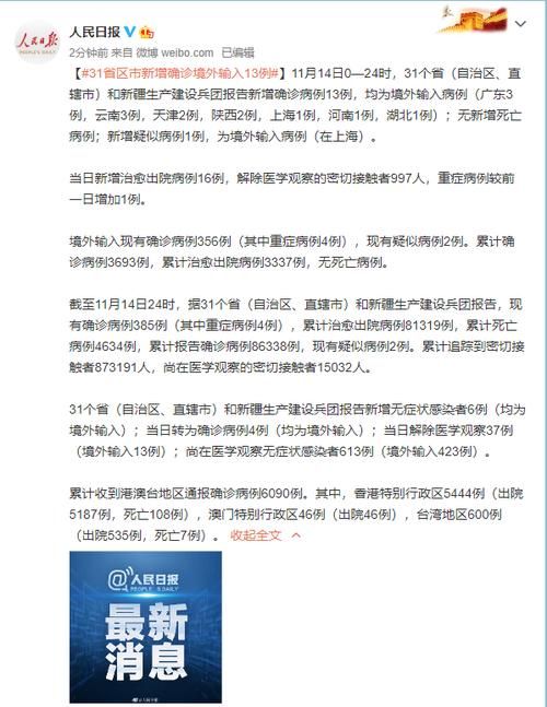 31省区市新增8例均为境外输入_31省区市新增境外输入7例病例