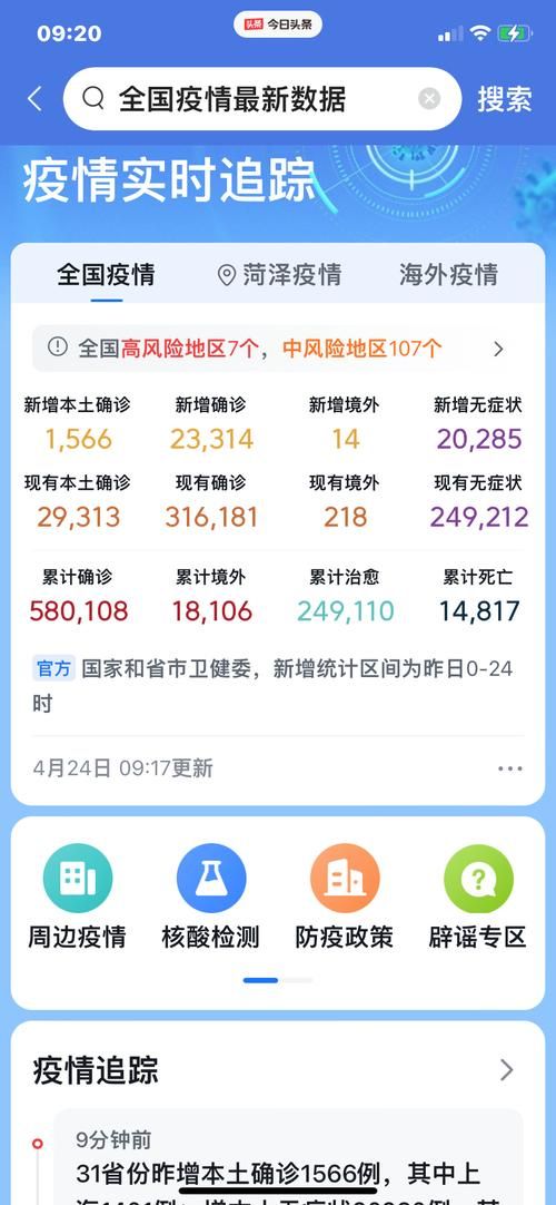 31省市今日最新疫情数据_31个省最新疫情今天