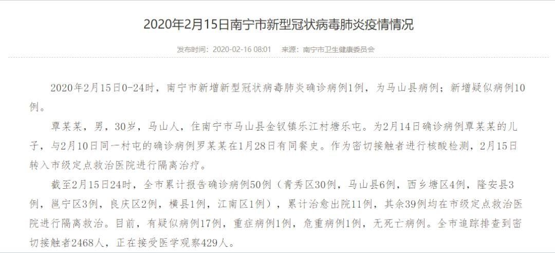 广西壮族自治区南宁市西乡塘区近1天无新增核酸阳性(南宁西乡塘2025最新消息)